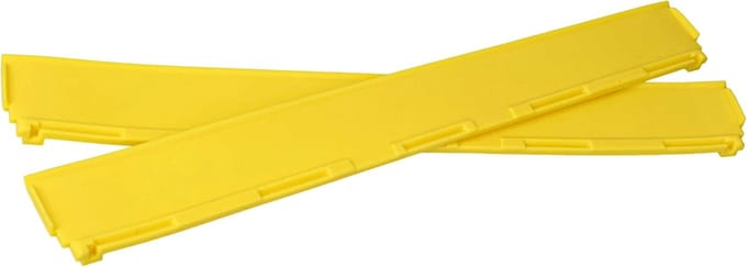 Wisserrubber Set - Raamwisser Bladen - Streeploos Reinigen - Perfecte Pasvorm - 28 cm - Geel