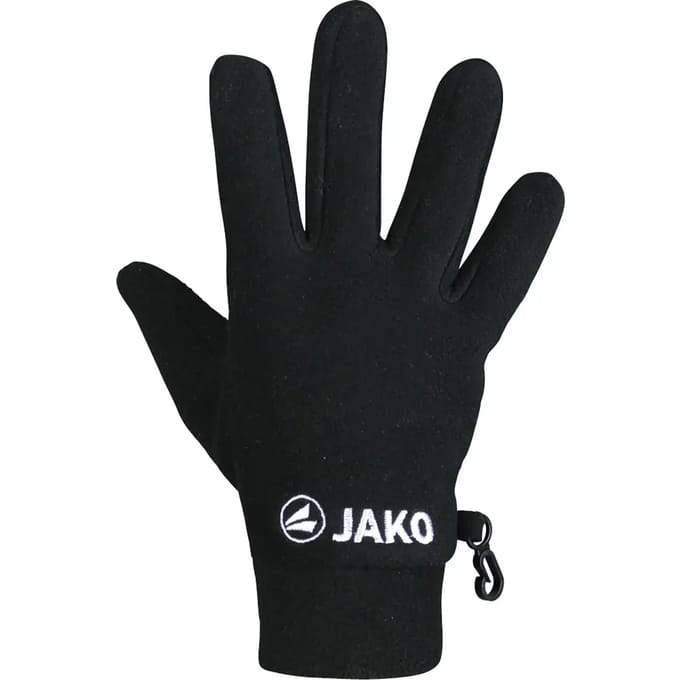 Jako Fleece Handschoenen Kinderen - Zwart | Maat: 7