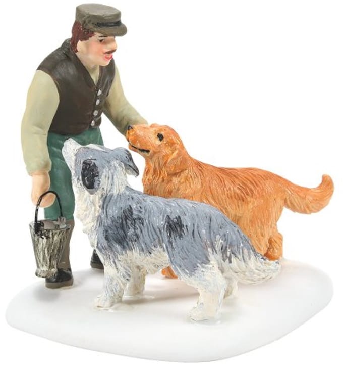 Mans Best Friends - Dickens Village