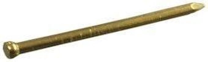Deltafix spijkers 1,2 x 20 mm - messing - verloren kop - 30 gram
