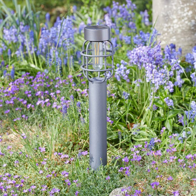 SMART GARDEN LED grondspies lamp Anglia, set van 2, antraciet, IP44