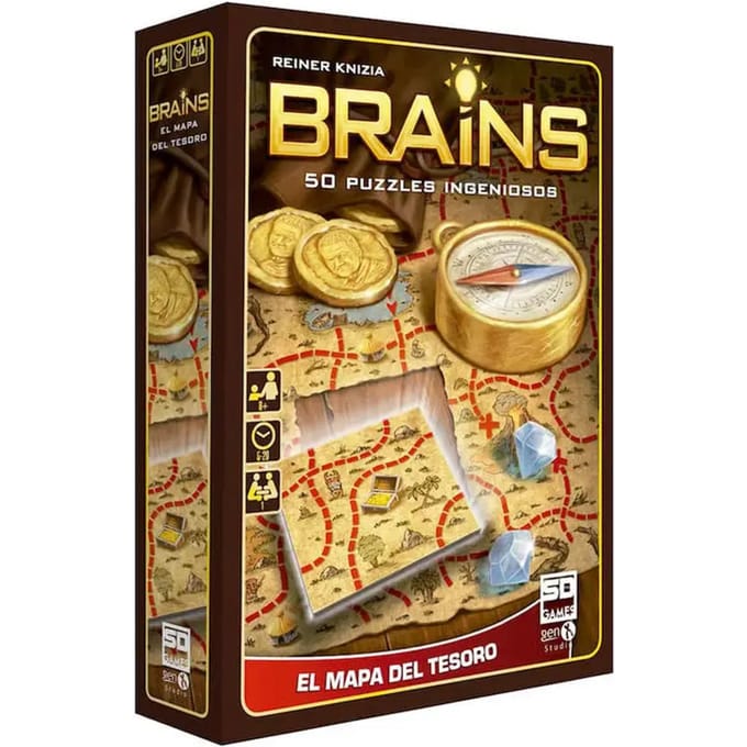 Bordspellen SD Games Brains Treasure