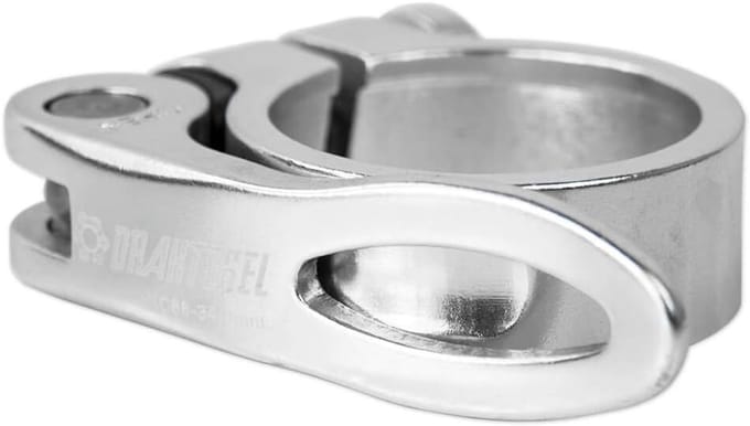 Fiets Zadelpenklem Snelspanner voor Hoogteverstelling Zilver