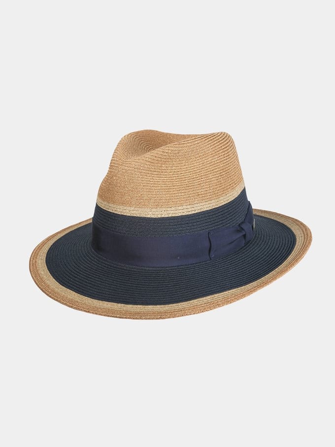 Emeric - Toyo hoed - Marine blauw