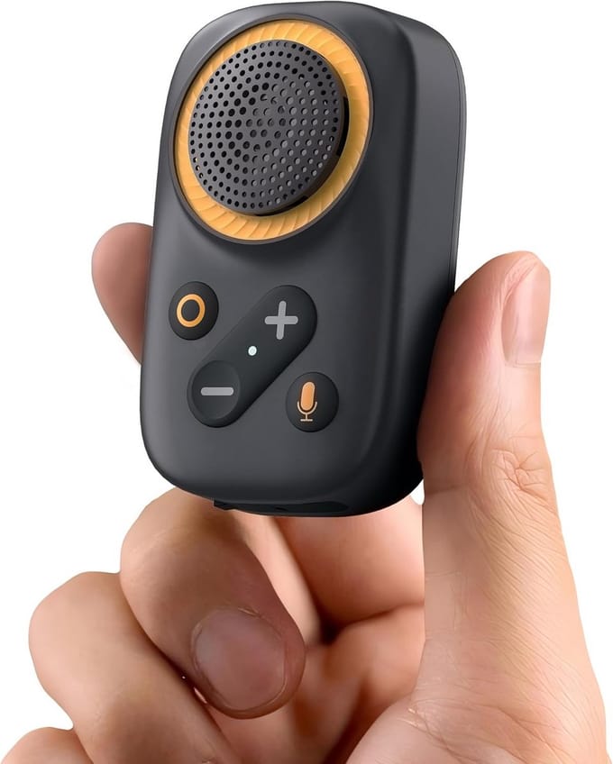 Draagbare Bluetooth Luidspreker - Clip-on Speaker - Buiten Muziek - Lange Speeltijd - Mini Formaat - Zwart
