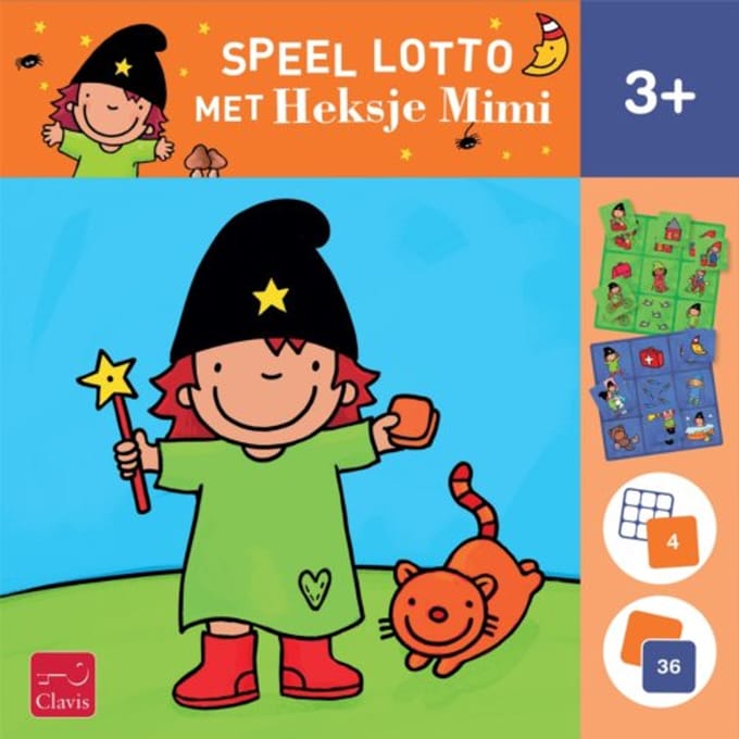 Speel lotto met Heksje Mimi