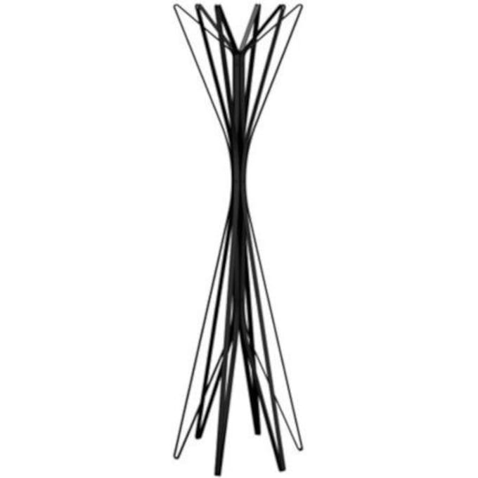 Zanotta Kapstok Aster - zwart - Ø50
