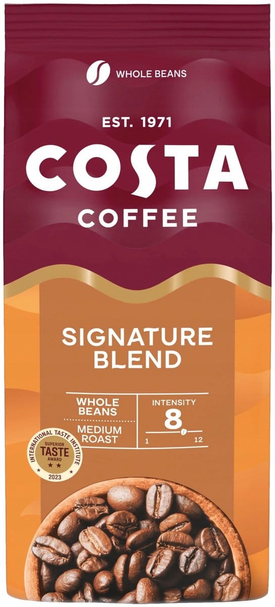 Costa Coffee Signature Blend Medium Roast - koffiebonen - 1 kilo