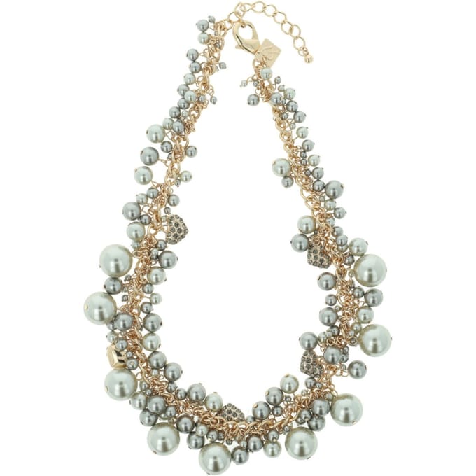 OTAZU Ultimate Pearl Necklace Grey Größe: OS | Halsketten Outlet | Damen | Weiß