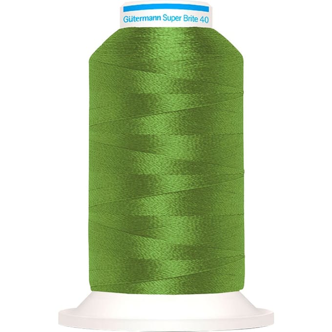 Gütermann Super Brite machine borduurgaren - 9152 Bosgroen