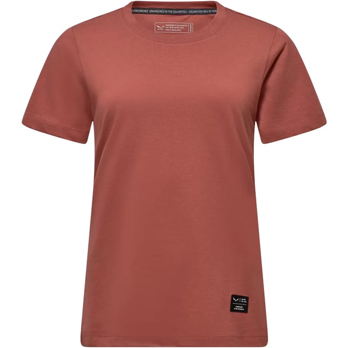 T-shirt met logo-embleem vrouw Salewa Eagle
