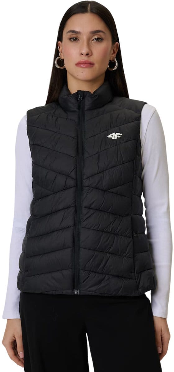 4F Bodywarmer Dames Zwart - Maat M