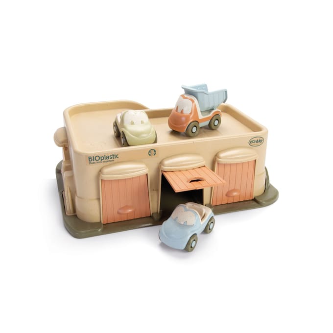 Dantoy speel garage - speelgoedgarage - BIO plastic - Gerecycled - Suikerriet
