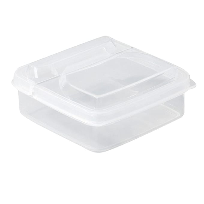 Kaasbewaardoos met Klapdeksel Container voor Gesneden Kaas Blijf Versheid Koelkast Ui Gember Knoflook white