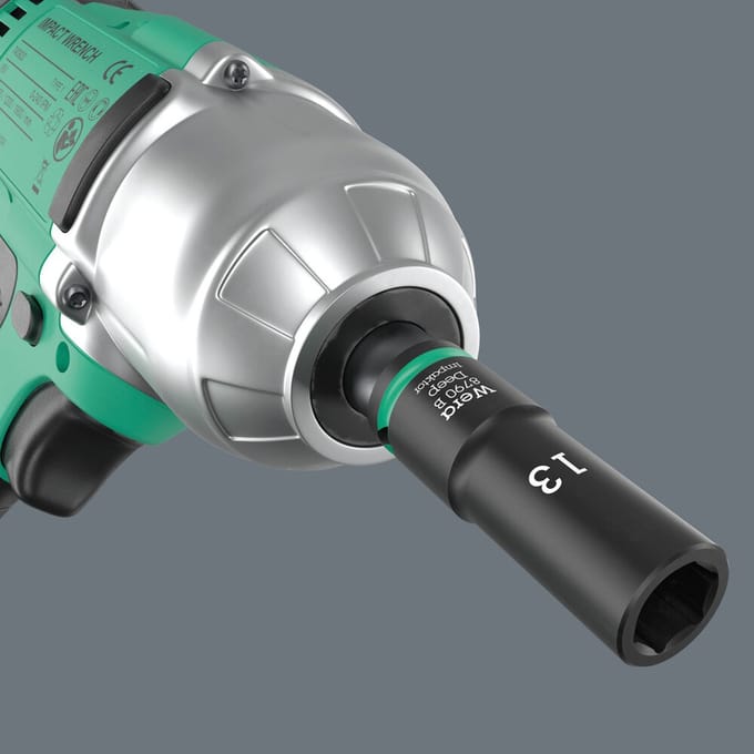 Wera 8790 B Impaktor Deep 05005551001 Dop (zeskant) Dopsleutelinzetstuk 10 mm