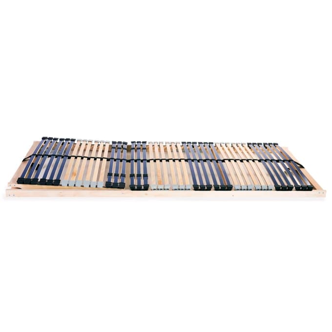 vidaXL - Lattenbodem - met - 42 - latten - 7 - zones - 80x200 - cm