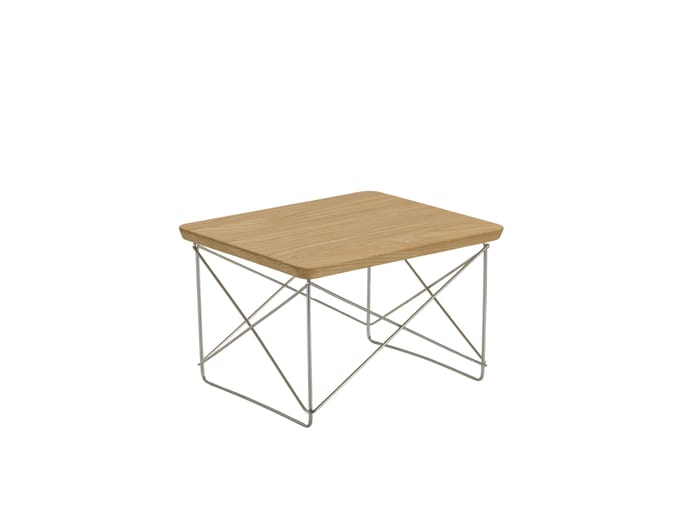 Vitra Bijzettafel LTR - VitraKastanieMassiv - VitraEdelstahl