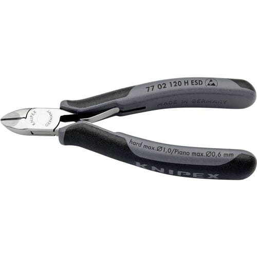 KNIP zijkniptang 7702, le 120mm, afwerking spiegelgepolijst