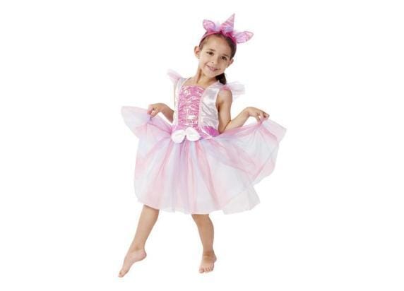 Dreamland Verkleedpak Unicorn maat 146 Feestkleding