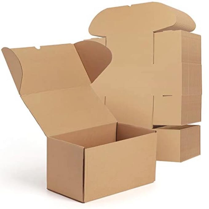 Kartonnen Dozen Set van 20 - Bruine Multifunctionele Dozen 11x6x6 inch