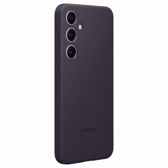 Samsung Silicone Case - Geschikt voor Samsung Galaxy S24 Plus - Dark Violet