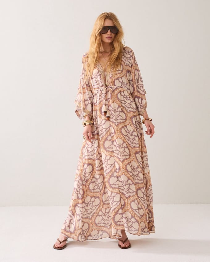 Summum Dress art deco print dessin