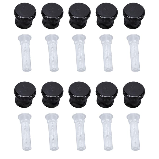 10 STUKS Sproeikopkappen Passend voor Hunter Sproeikop Plastic Lekvrije Spuit Afsluitdop Vervanging voor Beregening black