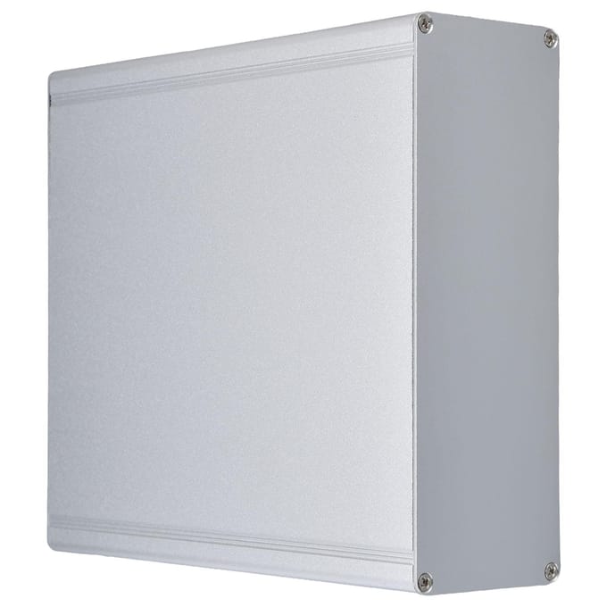 Behuizing van aluminiumlegering Versterkerprintplaat Aansluitdoos DIY Elektronische Behuizing 62x178x200mm