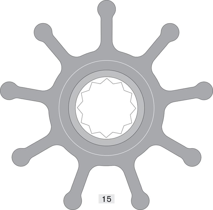 Johnson Pump Impeller 1029B