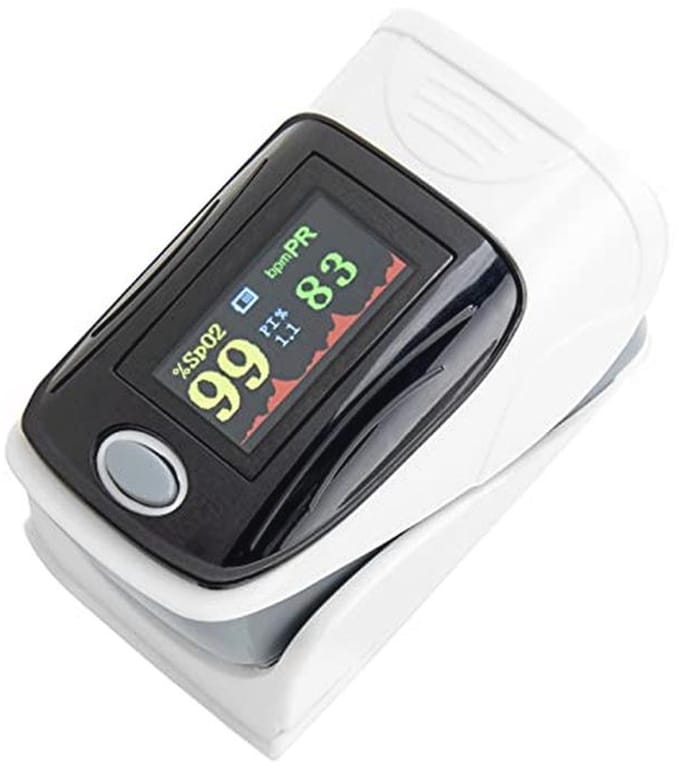 Vingertop oxymeter voor zuurstofmeting en hartslagmonitor met OLED-display