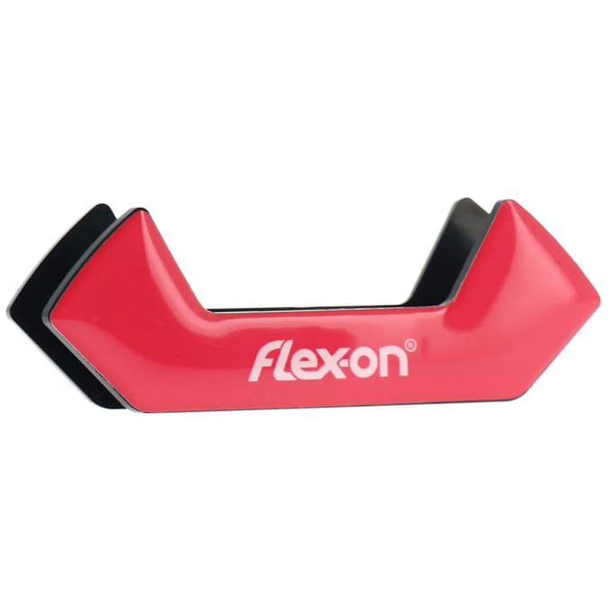 Aluminium stijgbeugels Ultra-Grip Zwart/Zwart/Geel Flex-On