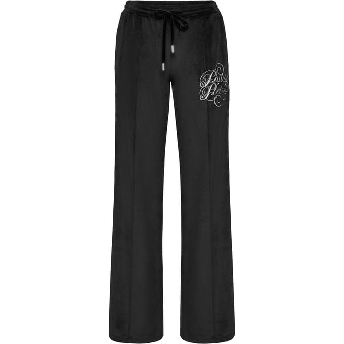 Chenille Straight Tracksuit Trousers Signature