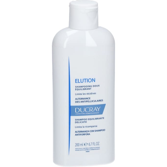 Ducray Elution Milde Evenwicht Herstellende Shampoo | Schilfers 200