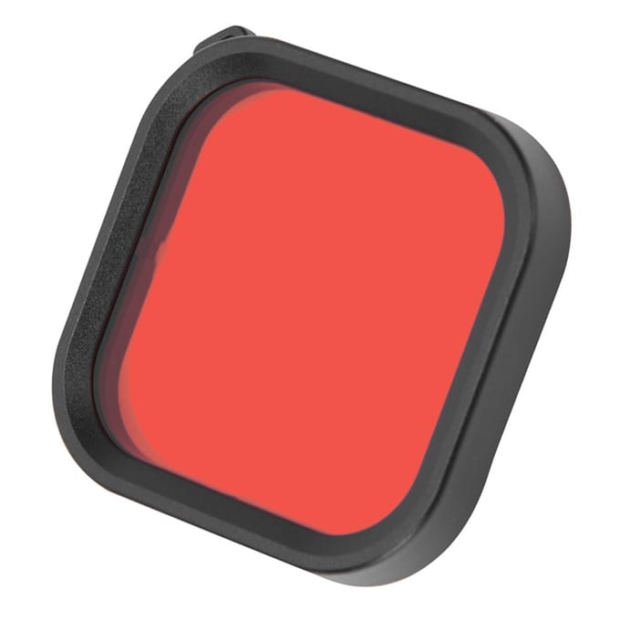 ABS Stofdicht Fotografie Waterdichte Behuizing Duiklensfilter Duikaccessoires voor GoPro 8Rood rood