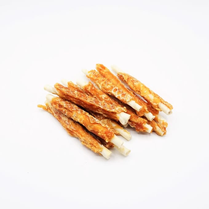 Puur Fit Rawhide met kip 20cm 400 gram - Hondensnack