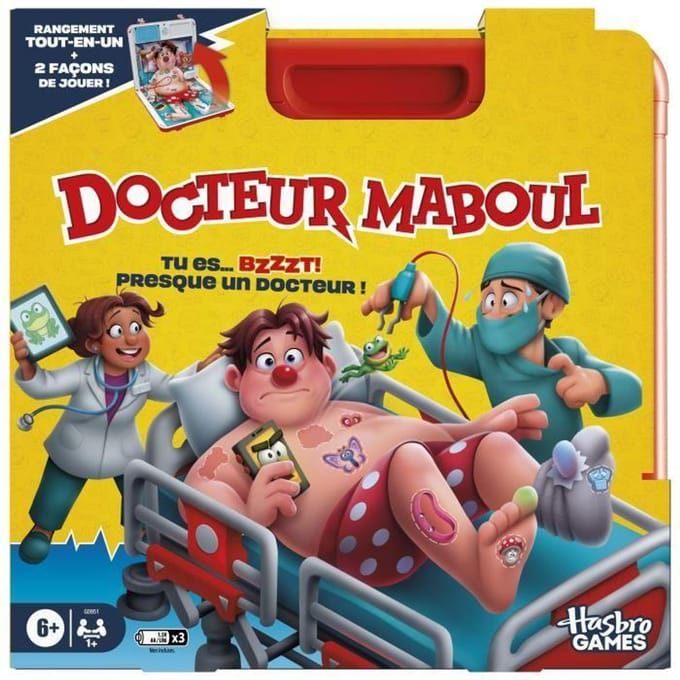 Actie Spelletjes Hasbro Docteur Maboul
