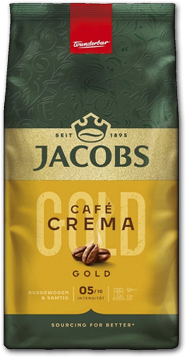 Jacobs Café Crema Gold Bonen - 4 kg