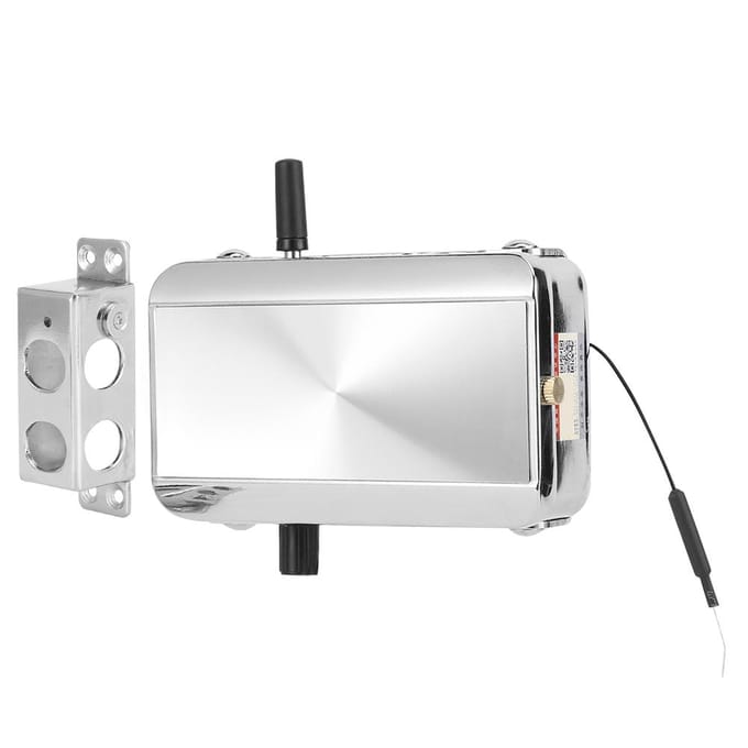 Kit de Serrure de Porte Électronique Intelligente 4 Télécommandes Déverrouillage Bluetooth Anti-?Vol pour la maison white
