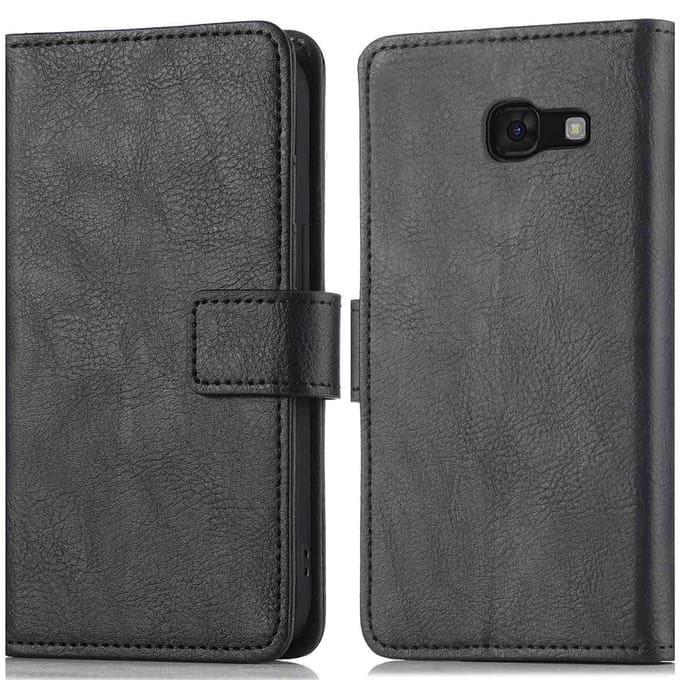 imoshion Hoesje - Geschikt voor Samsung Galaxy A5 (2017) - Luxe Bookcase - Zwart