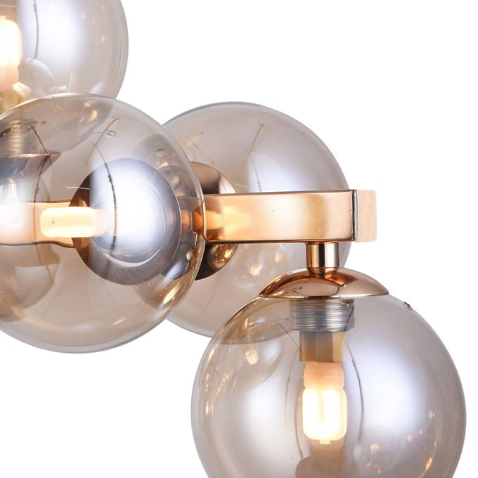 Maytoni Langwerpige hanglamp Dallas, goudkleurig