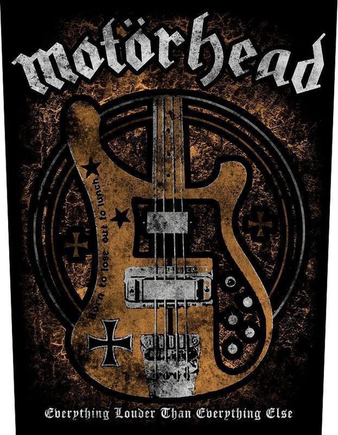 Motorhead - Lemmy's Bass Rugpatch - Multicolours