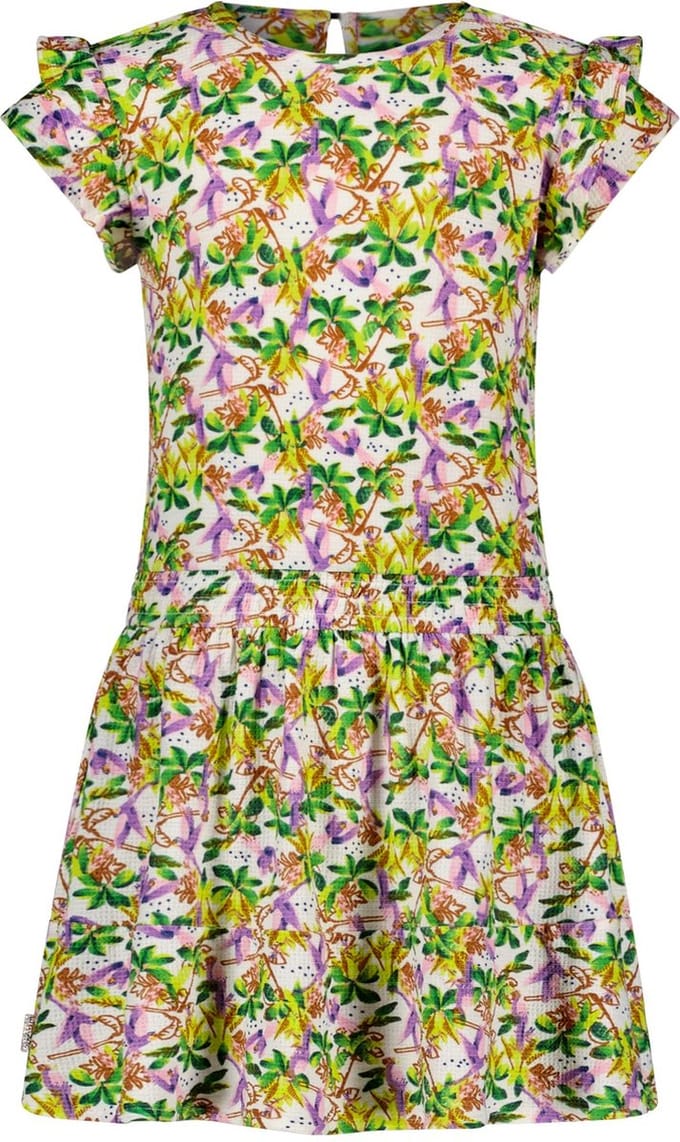 B. Nosy Y403-5871 Meisjes Jurk - Glossy ao - Maat 128