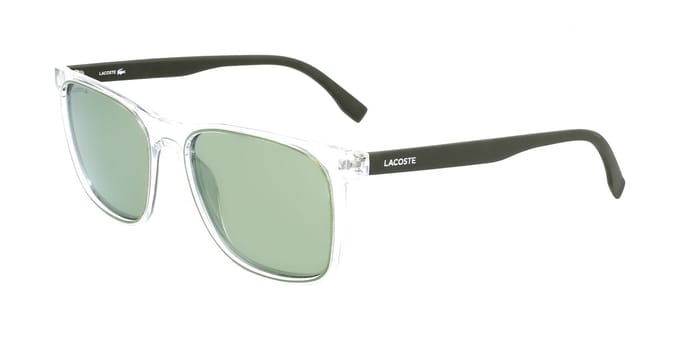 Lacoste L882S Crystal/khaki 55/18/145 MAN Zonnebrillen