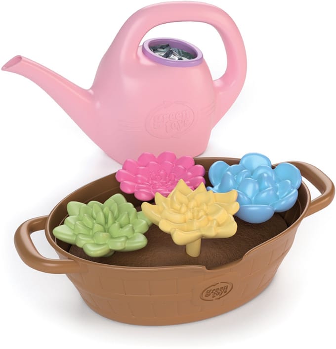 Green toys activiteitenset rainbow bloom - roze