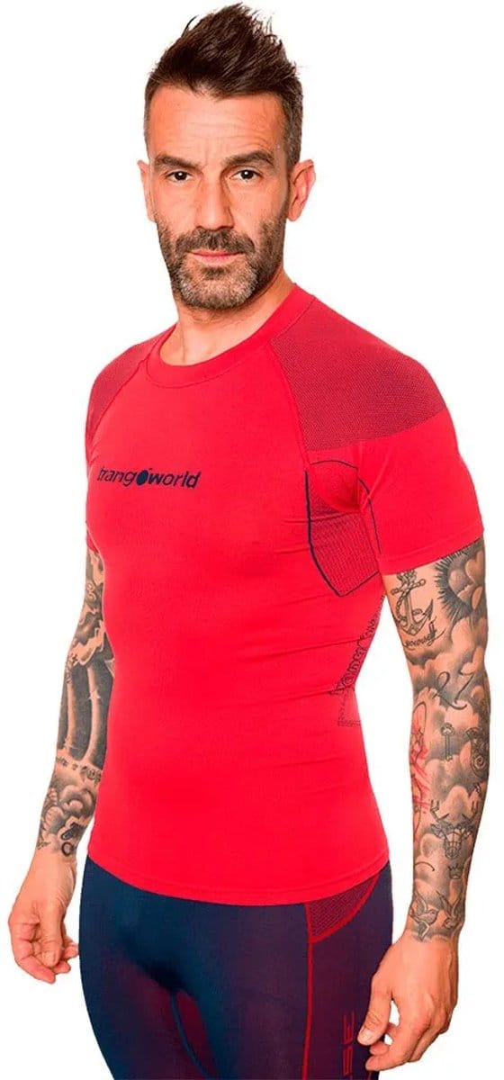 Trangoworld Trilho T-shirt Met Korte Mouwen Rood S Man