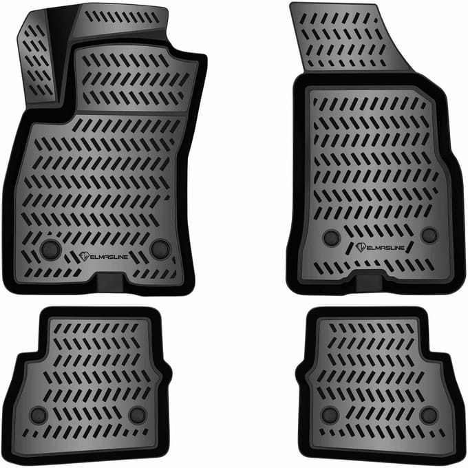 3D Rubber Automatten voor OPEL COMBO 2011-2018 [D] - geurloos & op maat - hoge rand