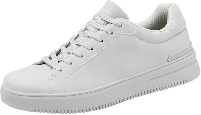 OMBRE Schoenen - Veters - Effen Lichtgrijs 43