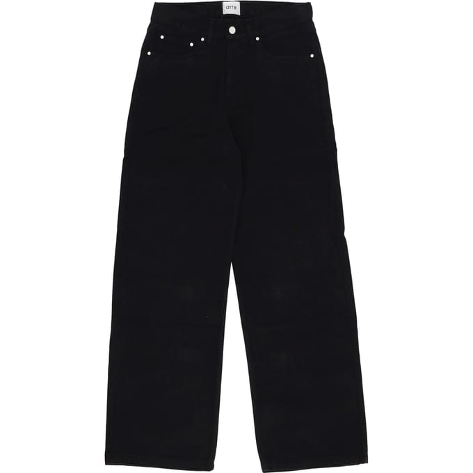 Jeans Man terug zak grafische broeken zwart