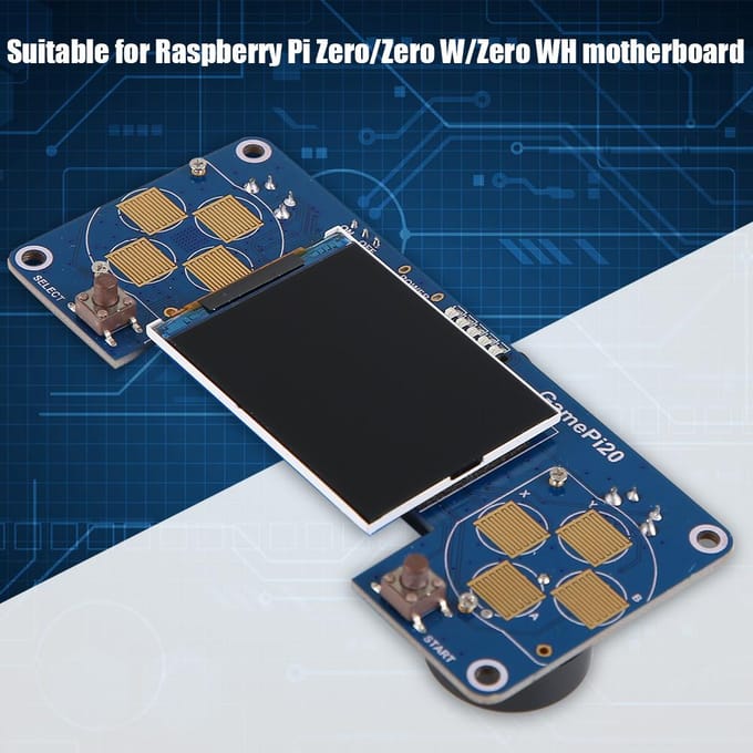 2-inch IPS Display 320x240 Spelconsole met Moederbord voor Raspberry Pi ZeroZero WZero WH
