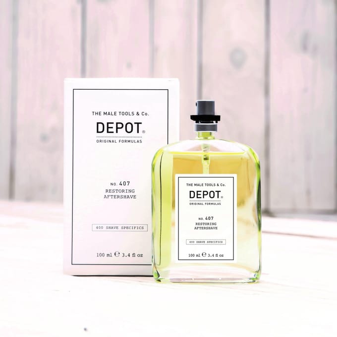 Depot 400 Shave Specifics No. 407 Pro-Vitamin B5 Restoring & Refreshing After-Shave Lotion 100 ml